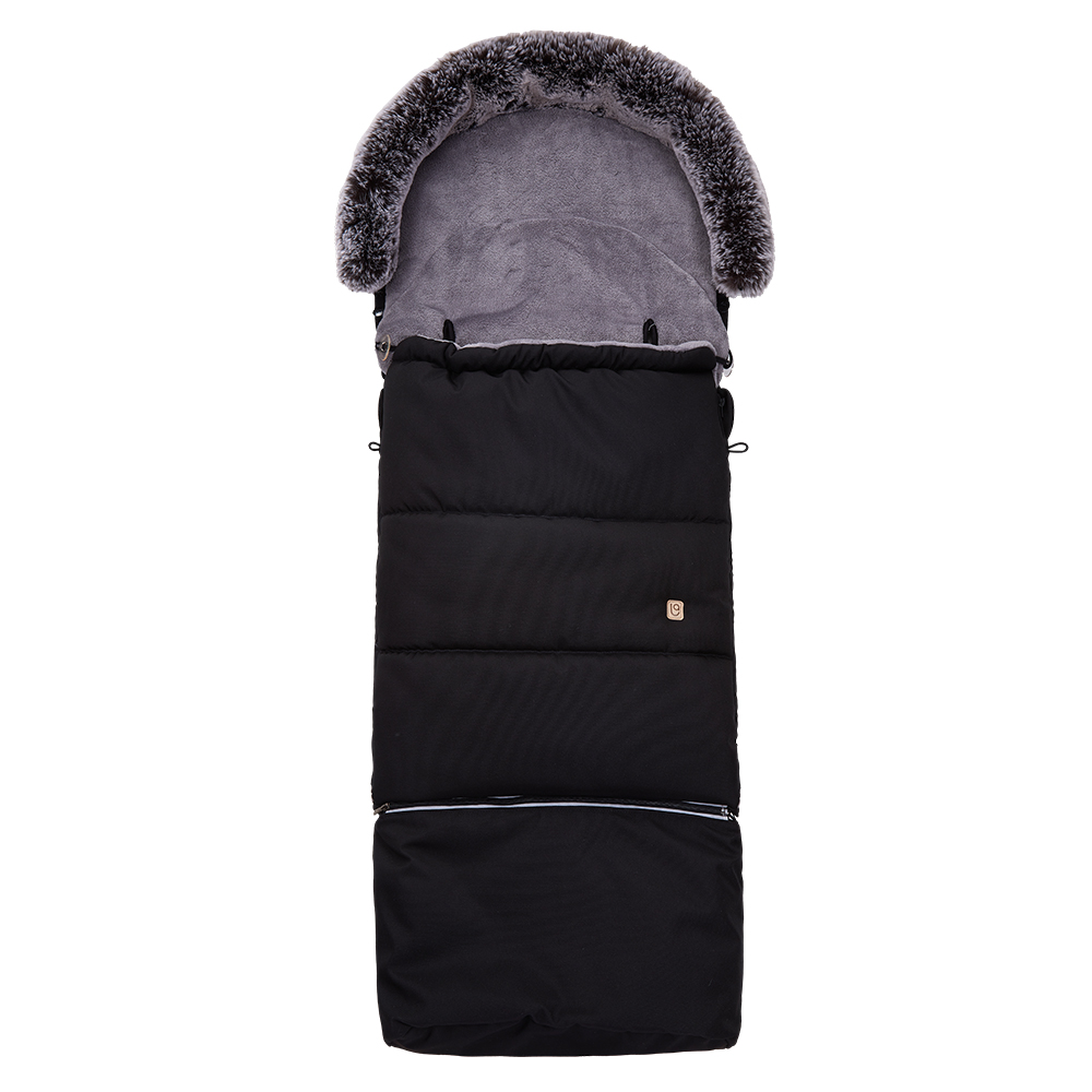 Fusak DE LUXE 5ti bod Outlast® - černá/šedá