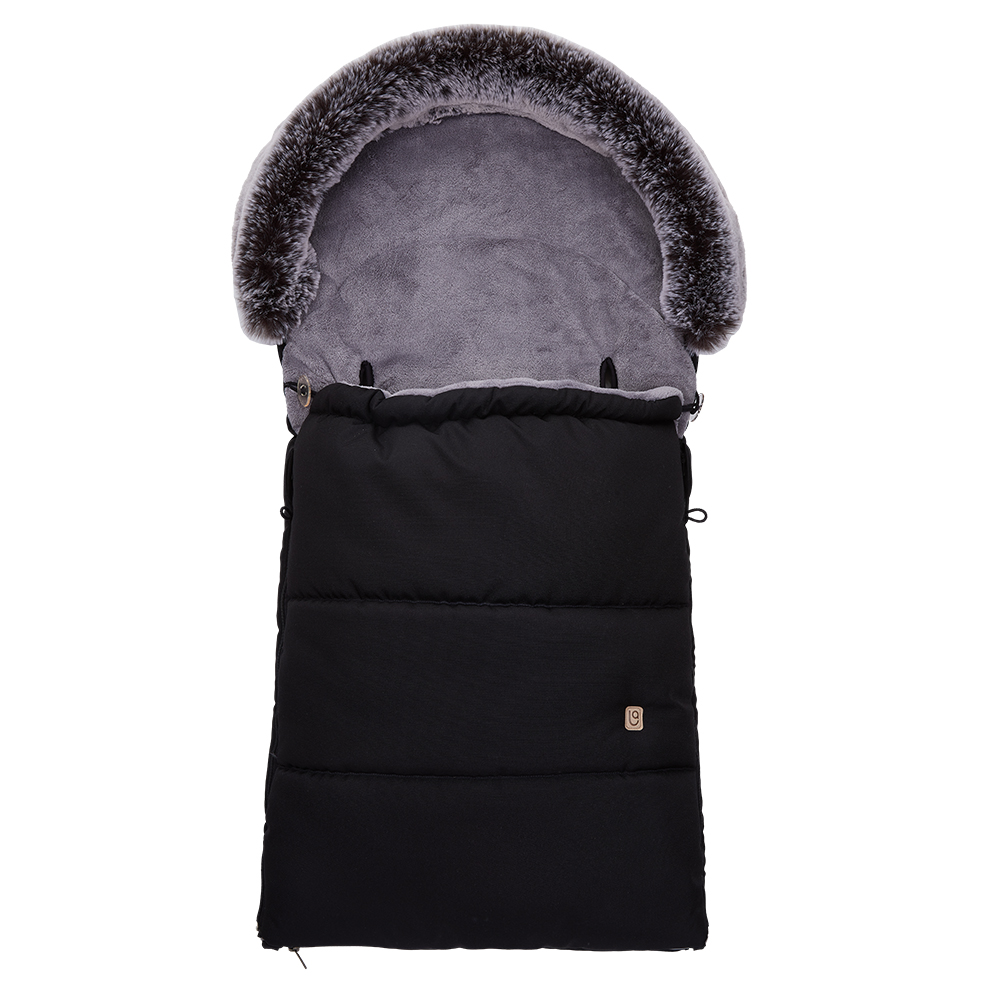 Fusak DE LUXE 5ti bod Outlast® - černá/šedá