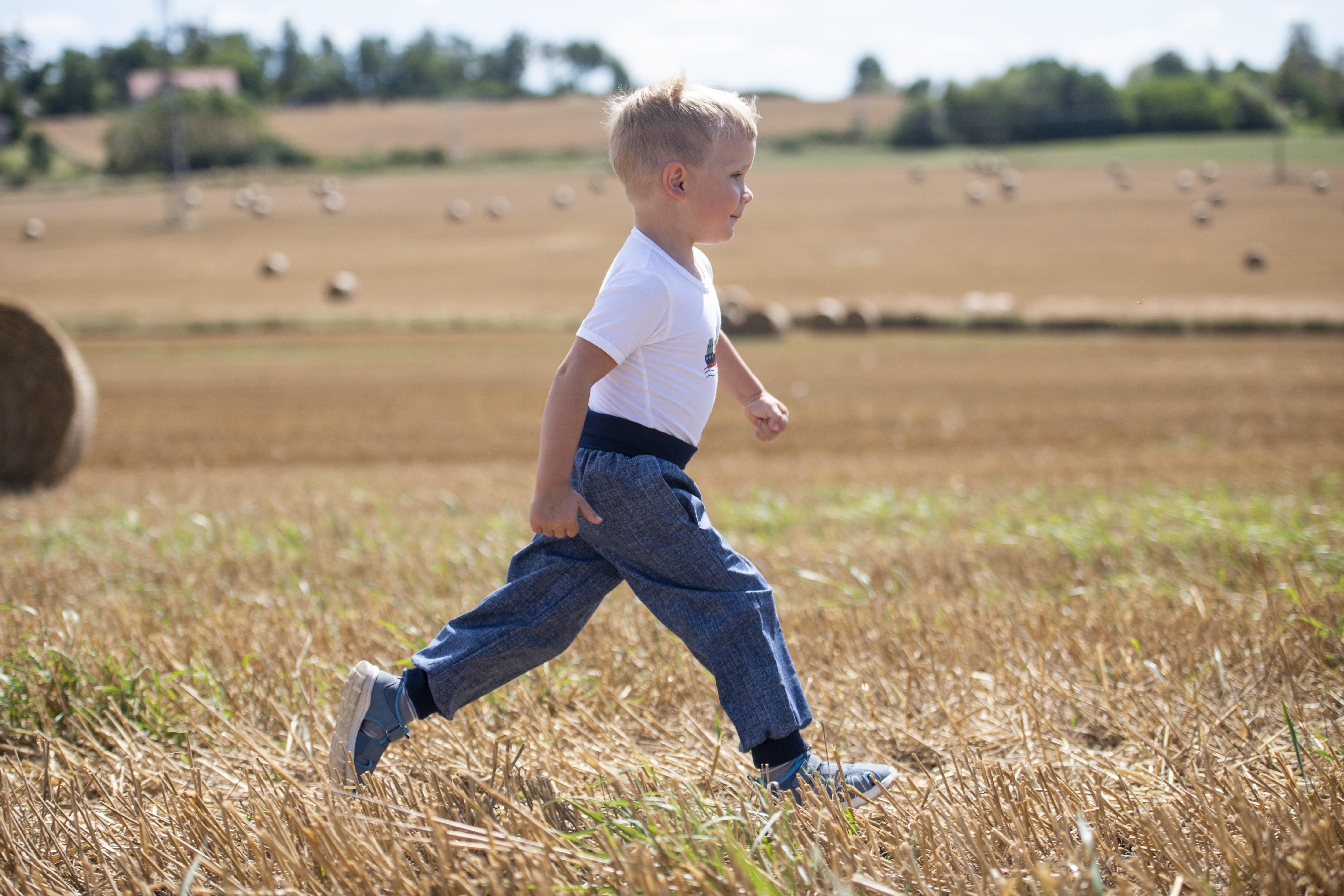 Kalhoty rostoucí - denim vzor 86