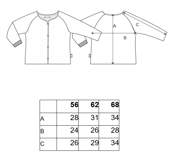 Kabátek podšitý Outlast® - starorůžová kvítka/bílá 68