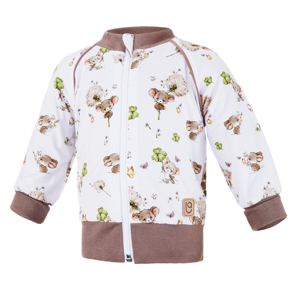 Mikina podšitá Outlast® - myšky/oříšková 62