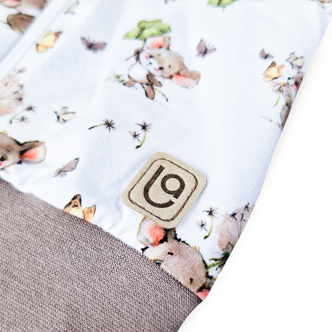 Mikina podšitá Outlast® - myšky/oříšková 74