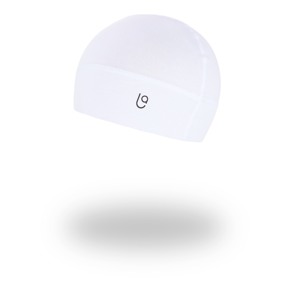 Čepice tenká plochý šev Outlast® - bílá 0 | 33-35 cm
