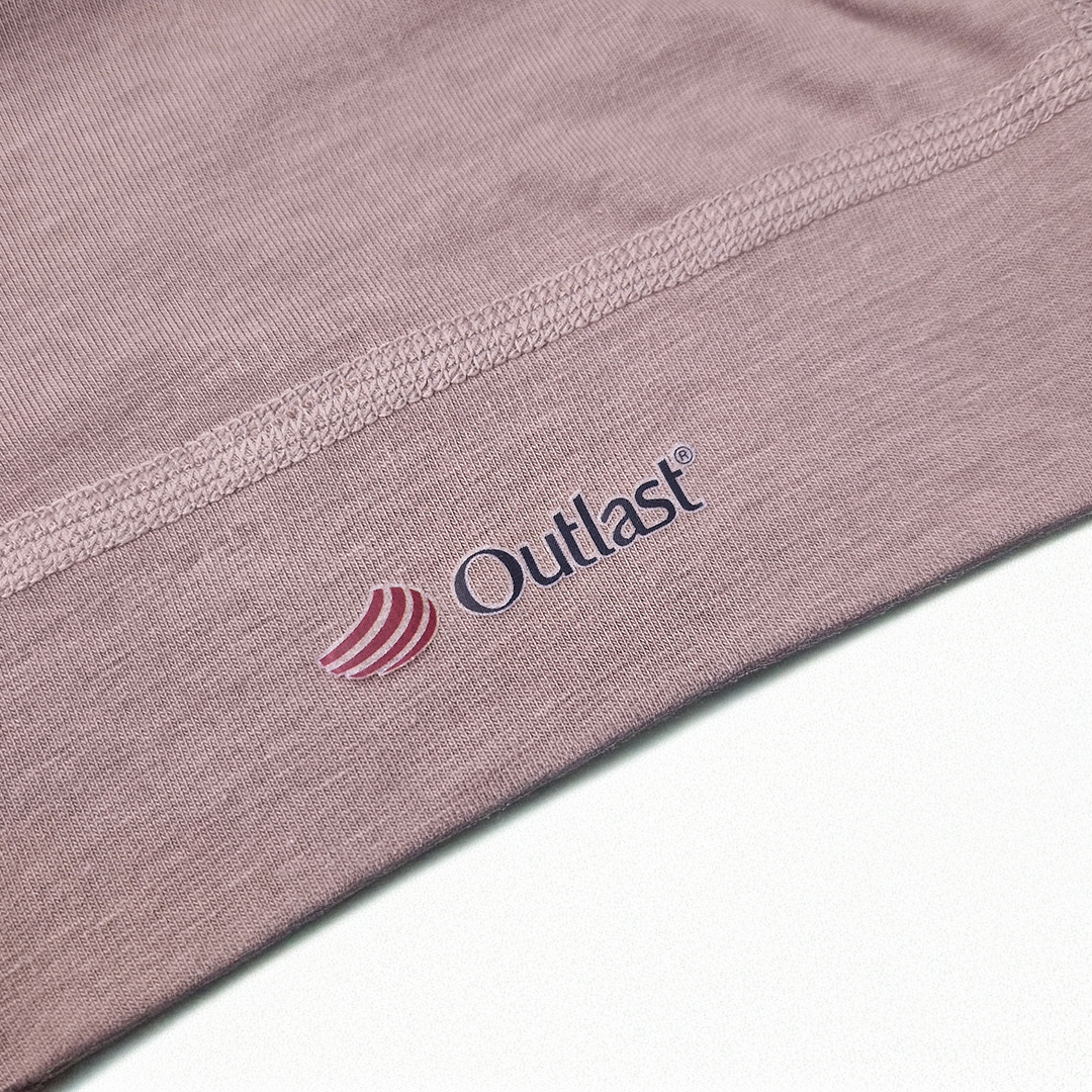 Čepice tenká plochý šev Outlast® - oříšková 0 | 33-35 cm