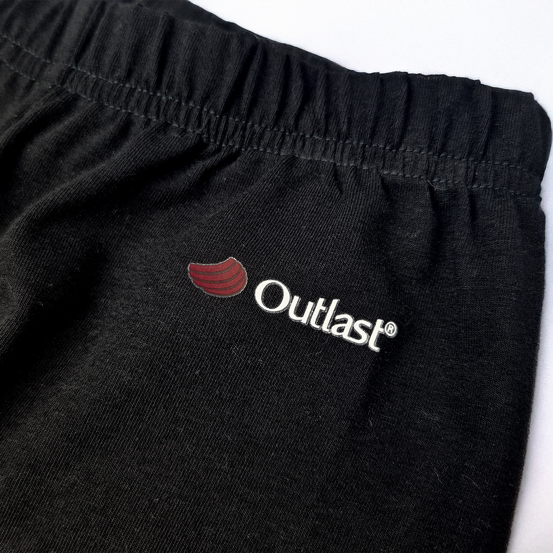 Kraťasy tenké Outlast® - černá 86