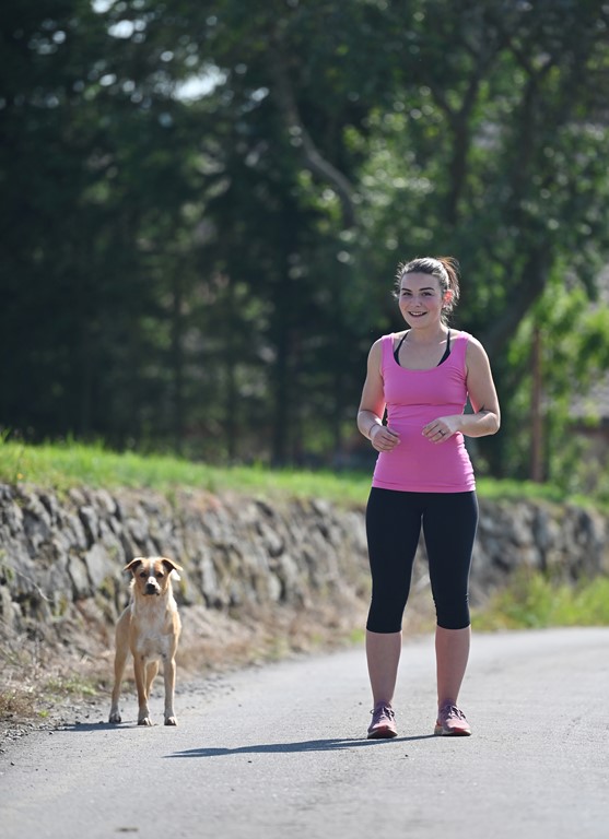 Tílko dámské tenké Outlast® - tm.růžová L