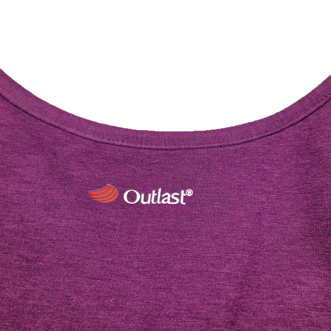 Tílko dámské tenké Outlast® - švestková M