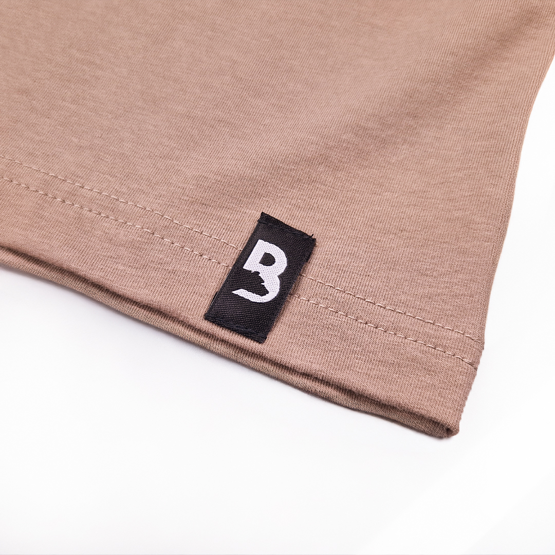 Tričko pánské KR tenké výstřih U Outlast® - oříšková XL