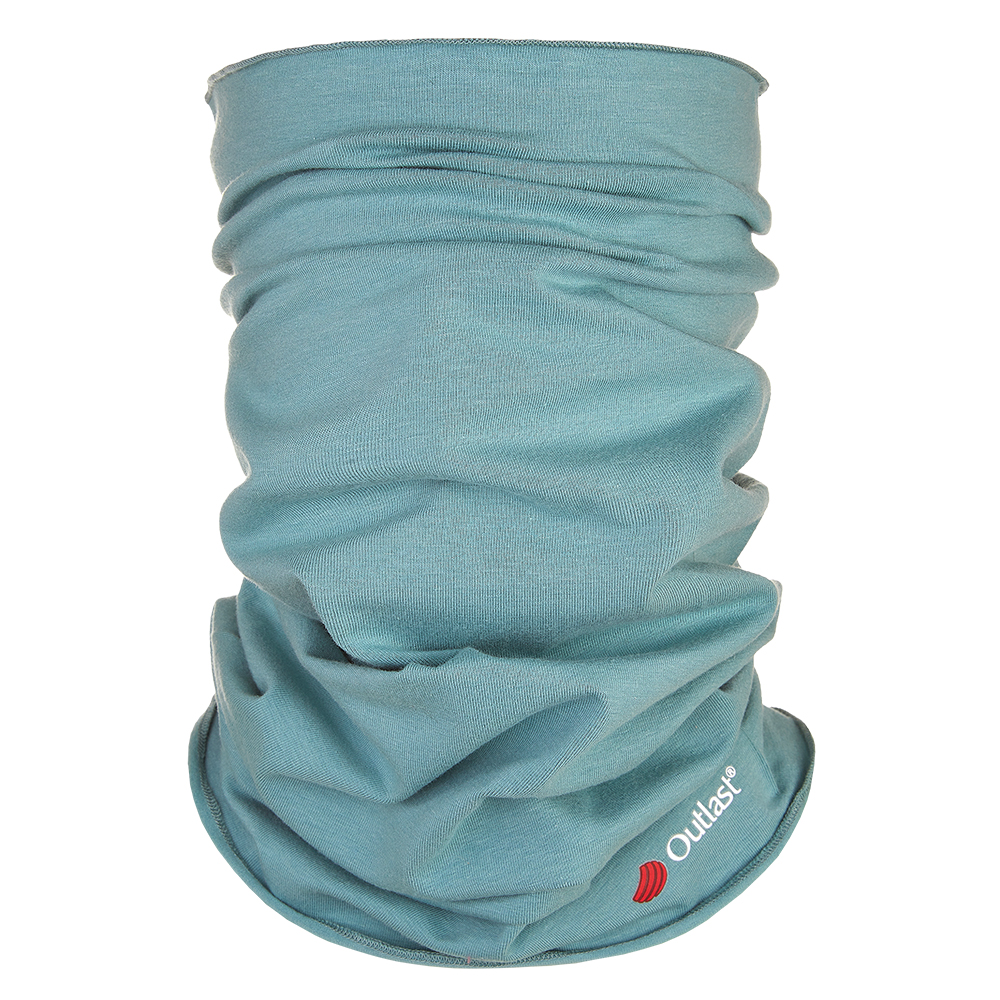 Nákrčník multifunkční tenký Outlast® - tm.lišejník