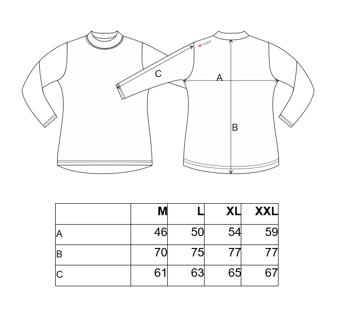 Tričko pánské DR tenké stojáček Outlast® - khaki XL