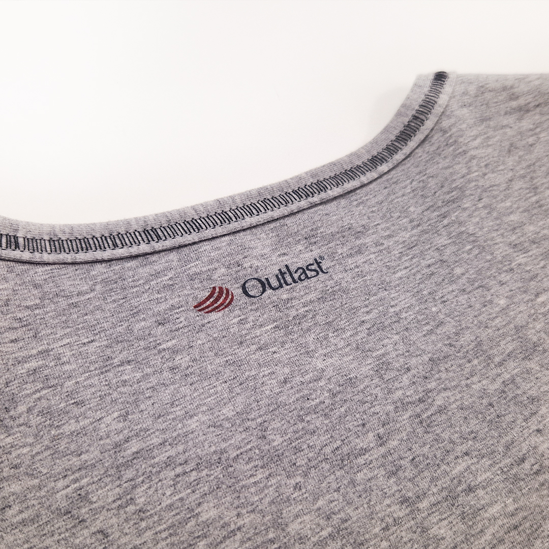 Souprava pánská Outlast® - šedý melír/černá S