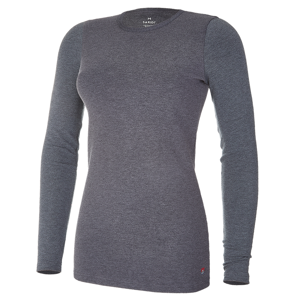 Tričko dámské DR smyk Outlast® - tm.šedý melír S