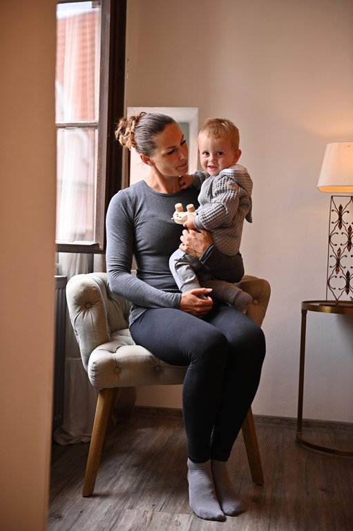 Tričko dámské DR smyk Outlast® - tm.šedý melír M