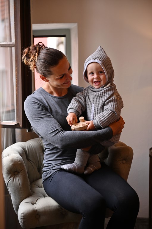 Tričko dámské DR smyk Outlast® - tm.šedý melír M