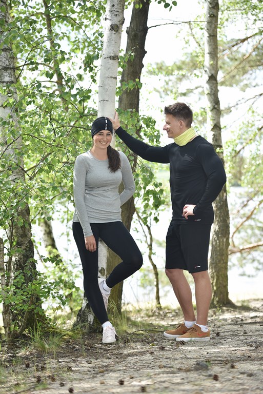 Tričko dámské DR tenké Outlast® - šedý melír L