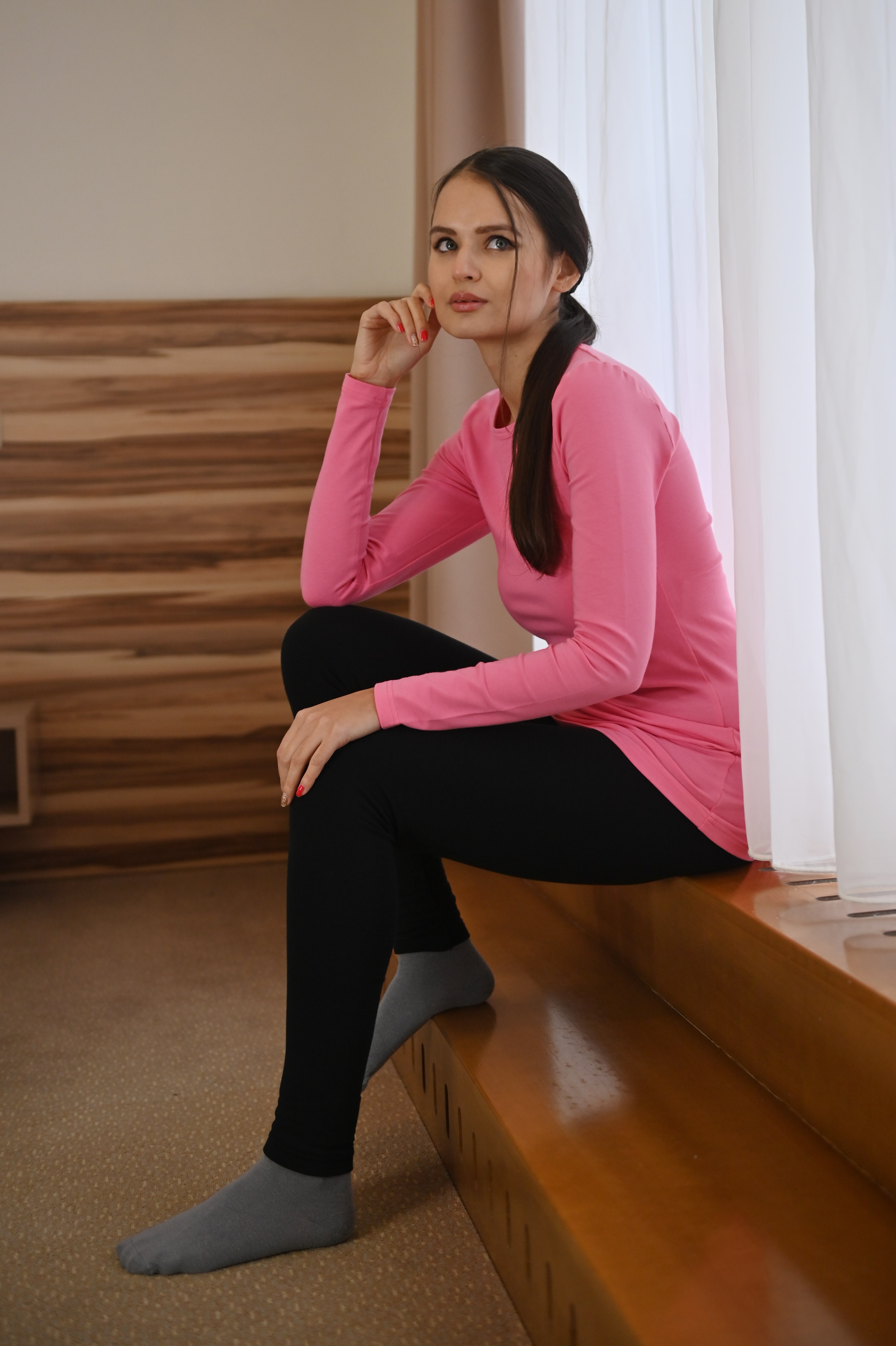 Tričko dámské DR tenké Outlast® - růžová XL