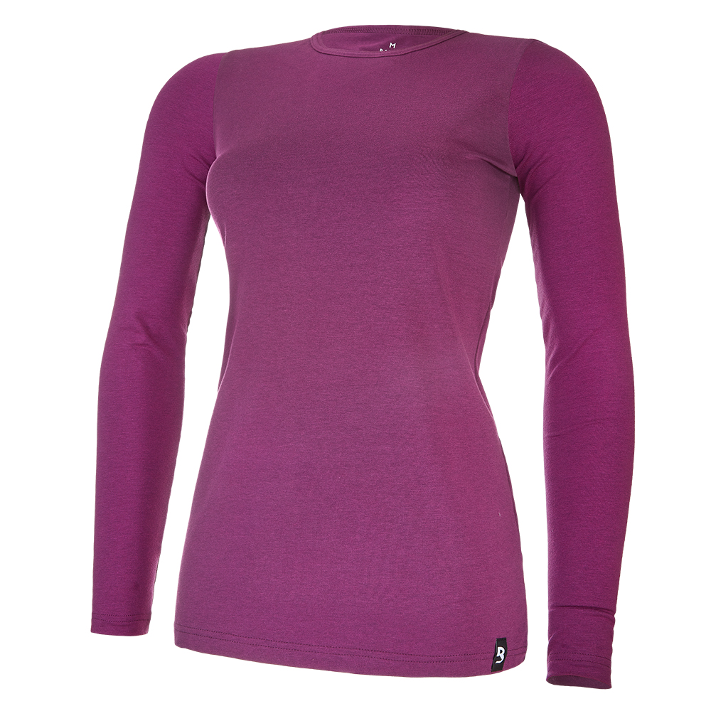 Tričko dámské DR tenké Outlast® - švestková S