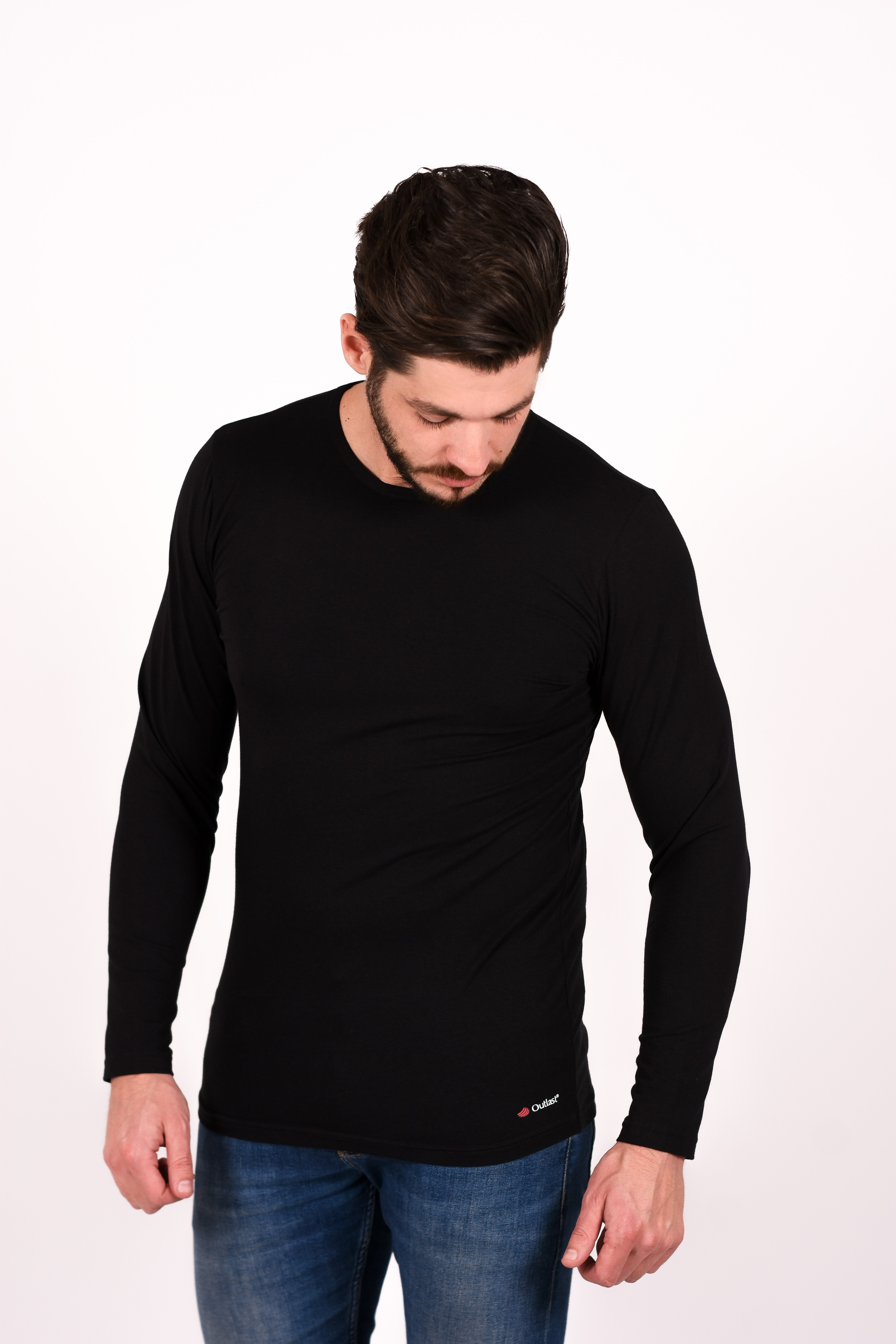 Tričko pánské DR tenké Outlast® - černá XL