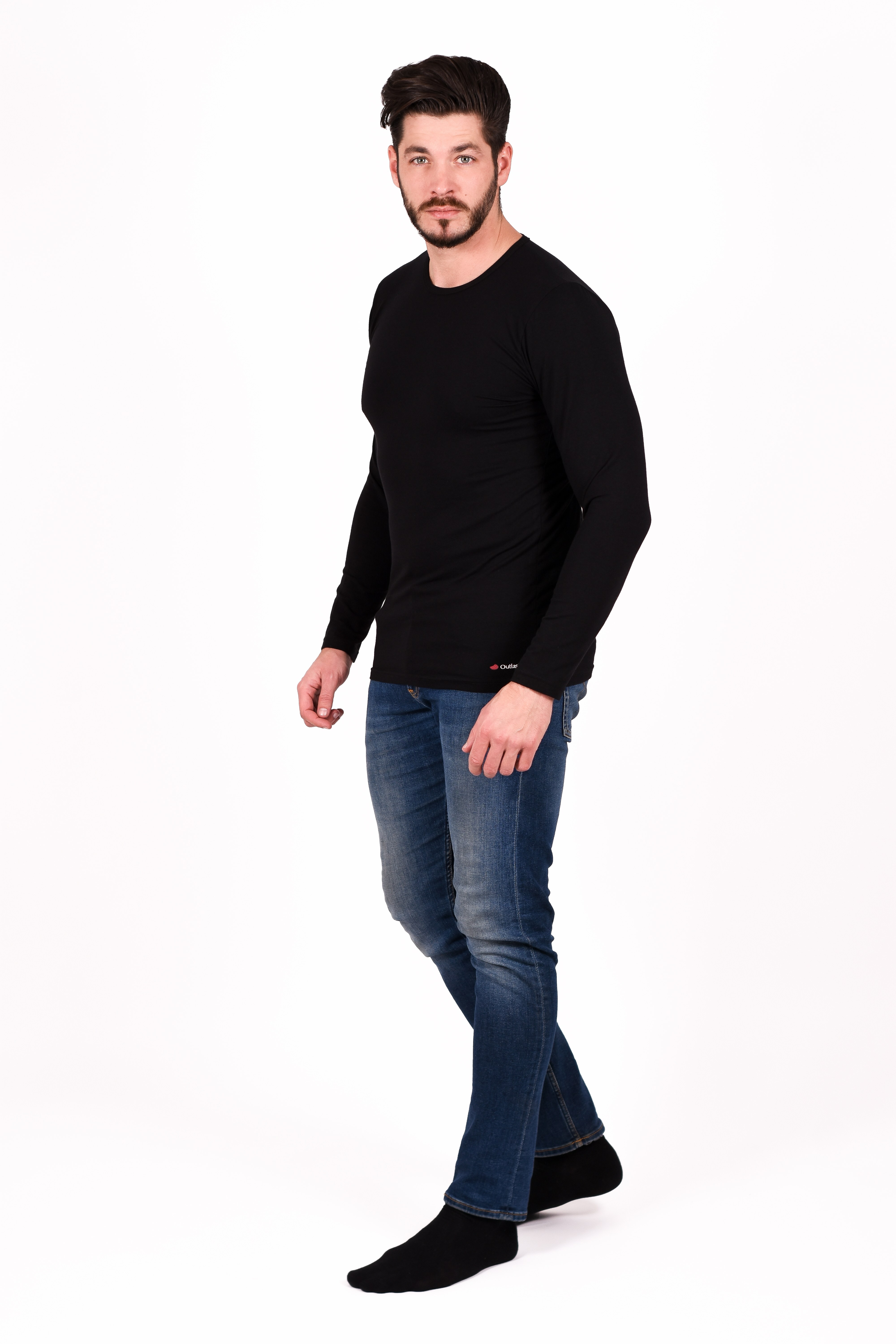 Tričko pánské DR smyk Outlast® - černá L