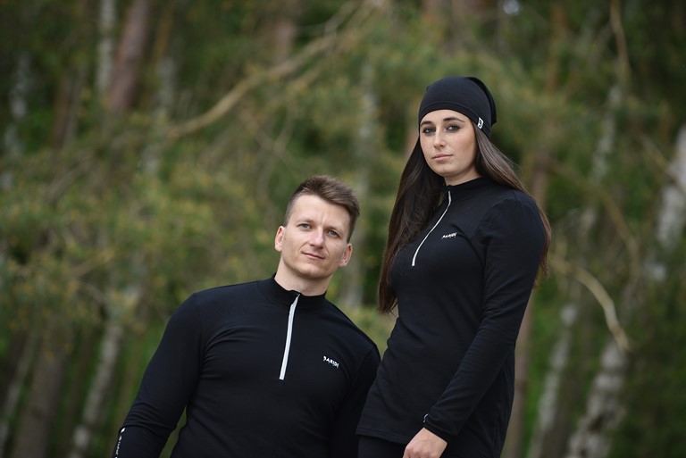 Mikina pánská smyk Outlast® - černá XL