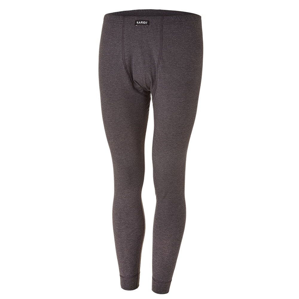 Spodky pánské smyk Outlast® - tm.šedý melír S