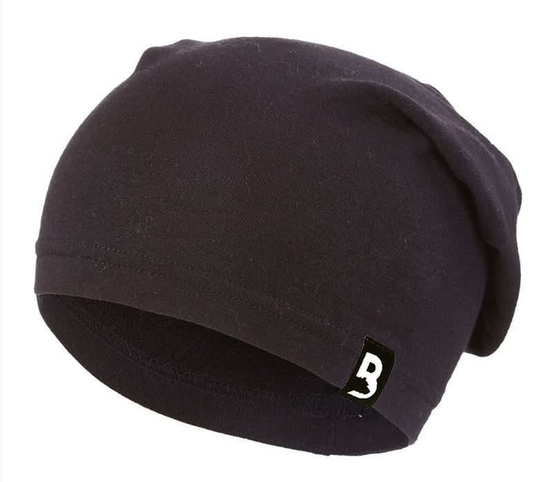 Čepice smyk spadlá BARIDI Outlast® - černá 5 | 49-53 cm