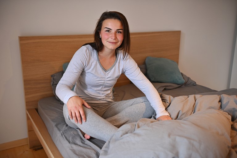 Souprava dámská DR Outlast® - pruh bílošedý melír/šedý melír S