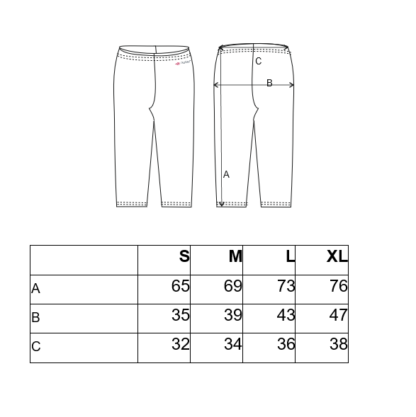 Legíny 3/4 REGULAR dámské tenké Outlast® - černá S