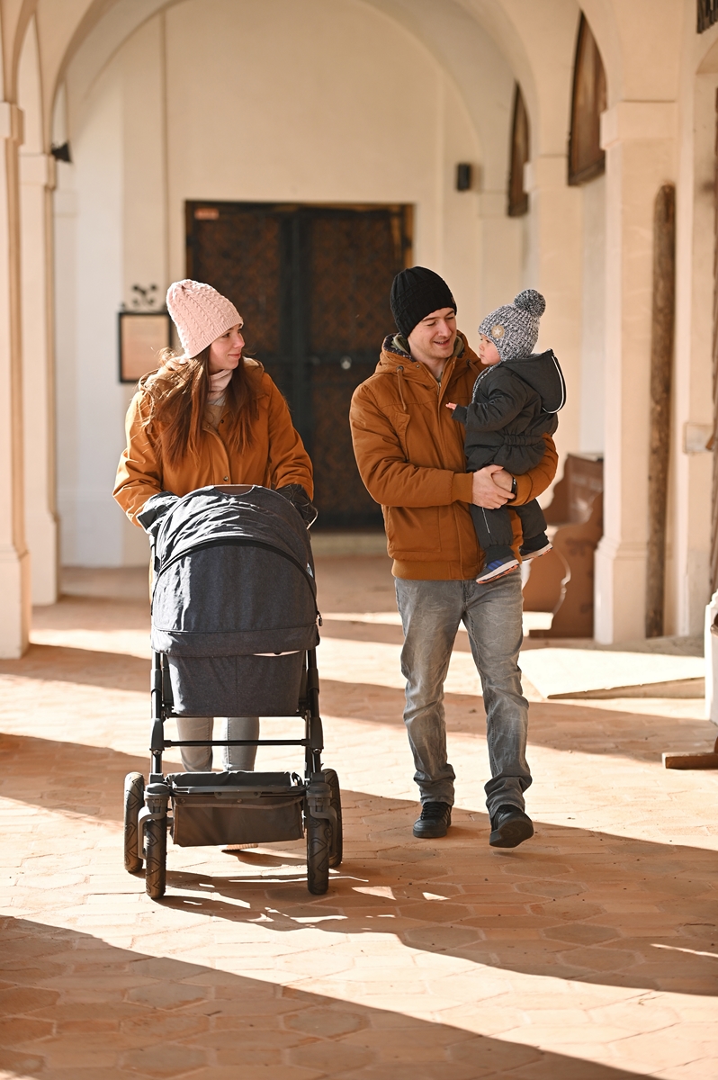 Set pletená čepice a nákrčník Outlast ® - černá 6 | 54-57 cm