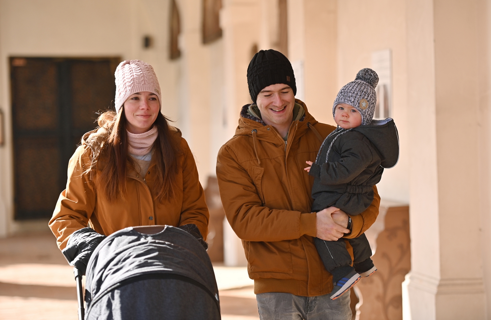 Set pletená čepice a nákrčník Outlast ® - černá 6 | 54-57 cm