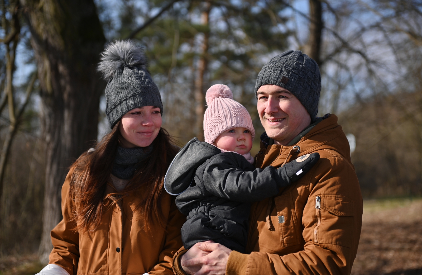 Set pletená čepice s BAMBULÍ a nákrčník Outlast ® - tm.šedá 6 | 54-57 cm