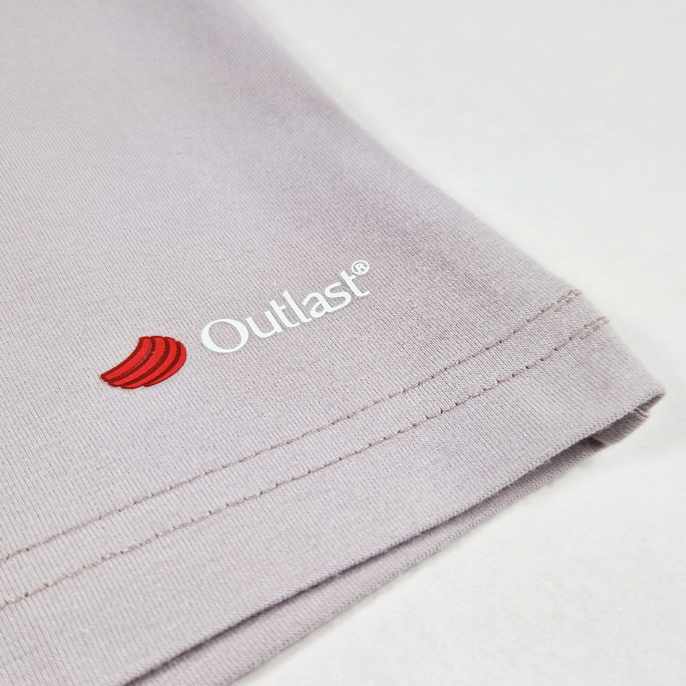 Tričko BASIC KR dámské tenké Outlast® - pearl XL