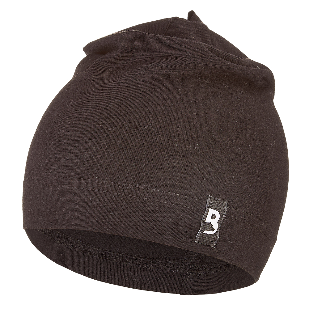 Čepice tenká BARIDI Outlast® - černá 5 | 49-53 cm