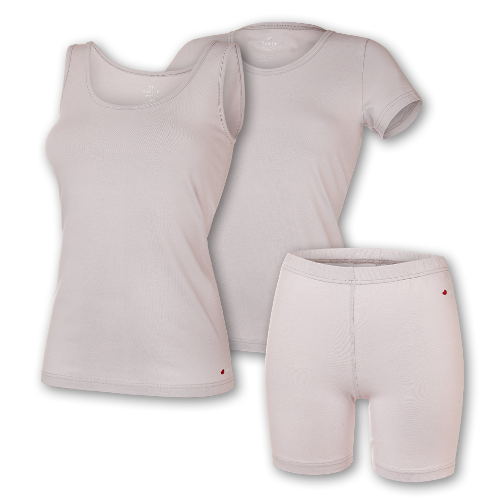 Tílko BASIC dámské tenké Outlast® - pearl S