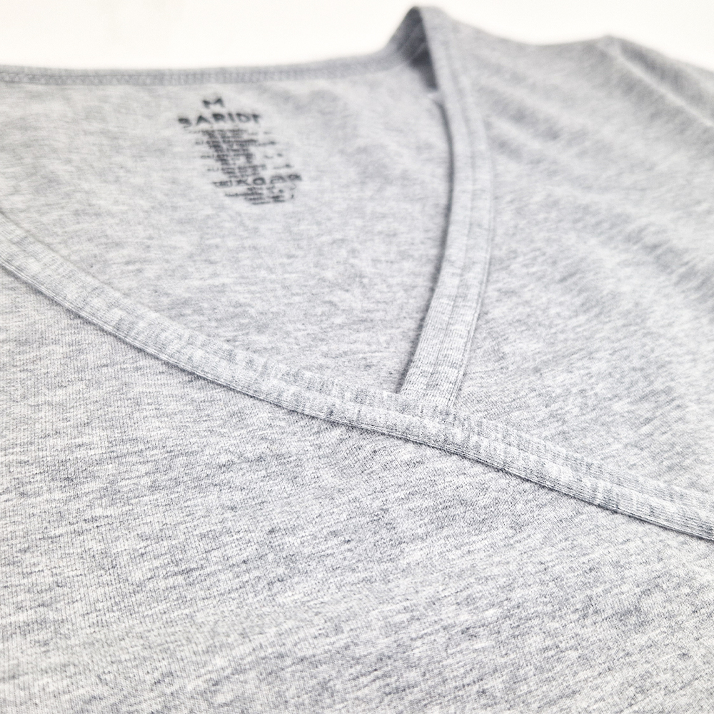 Tričko dámské KR tenké Outlast® - šedý melír XL