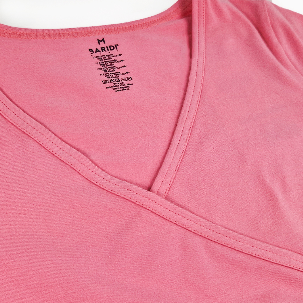 Tričko dámské KR tenké Outlast® - růžová XL