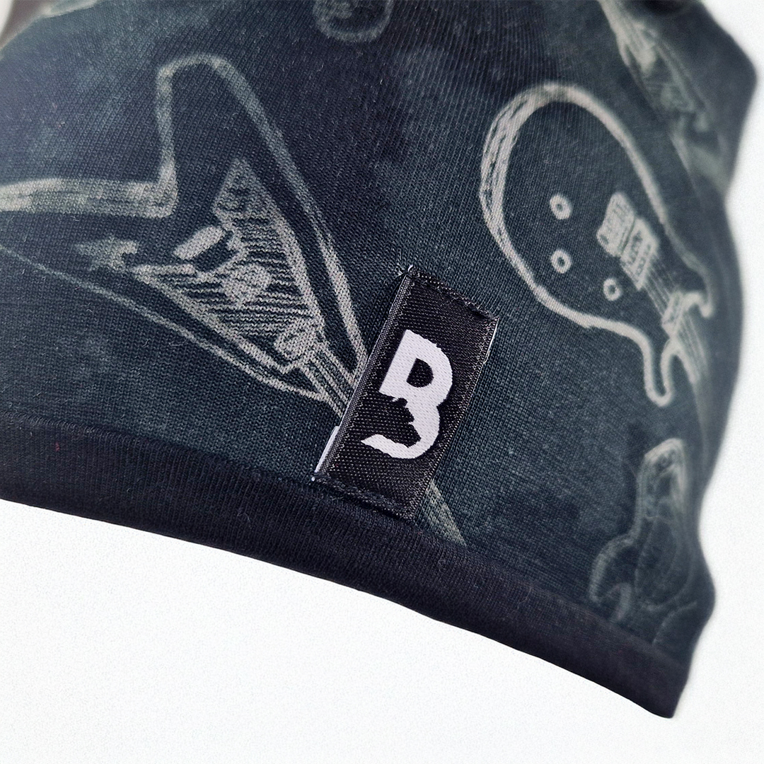 Čepice podšitá Outlast® - černá kytary/černá 6 | 54-57 cm