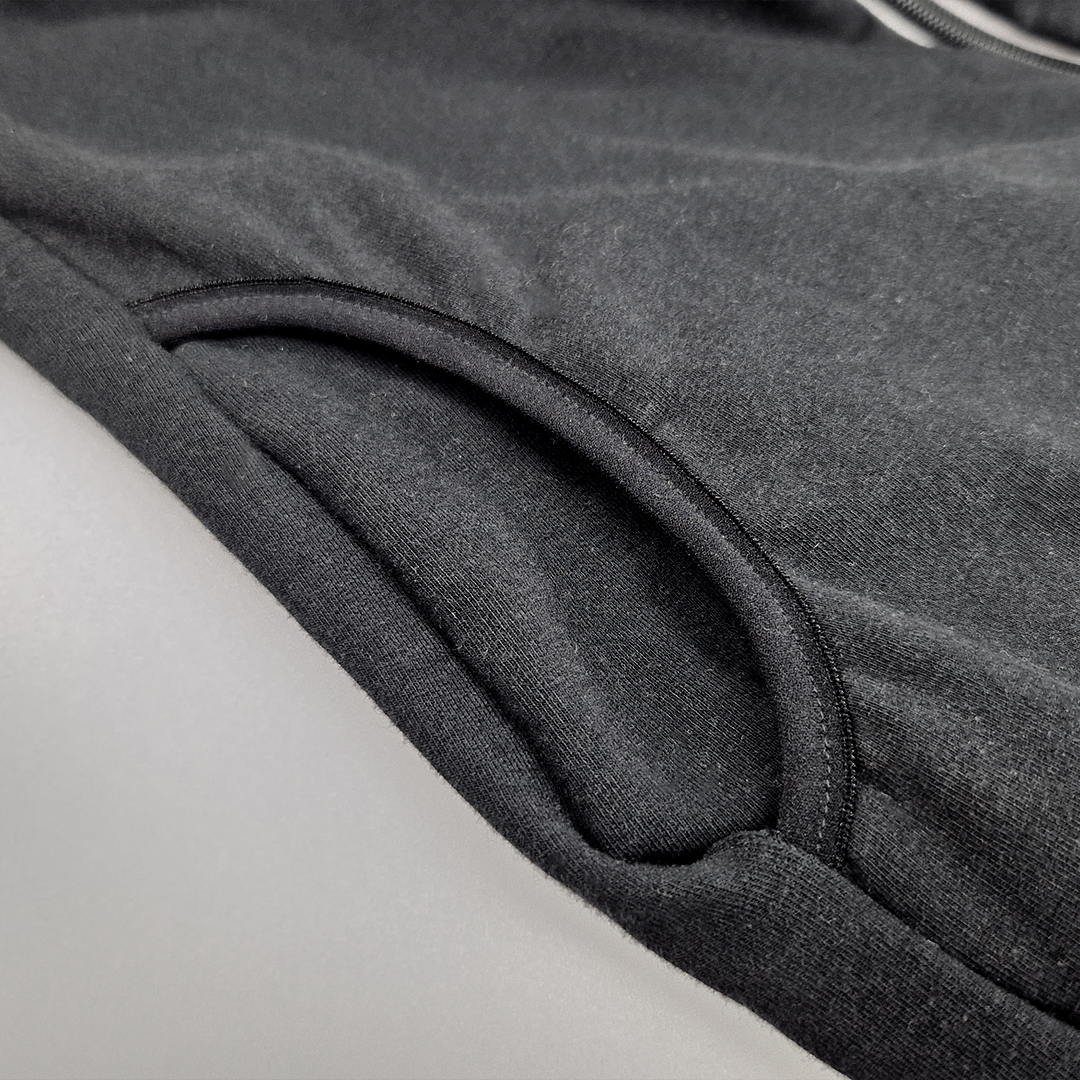 Mikina pánská rozepínací smyk Outlast® - černá S