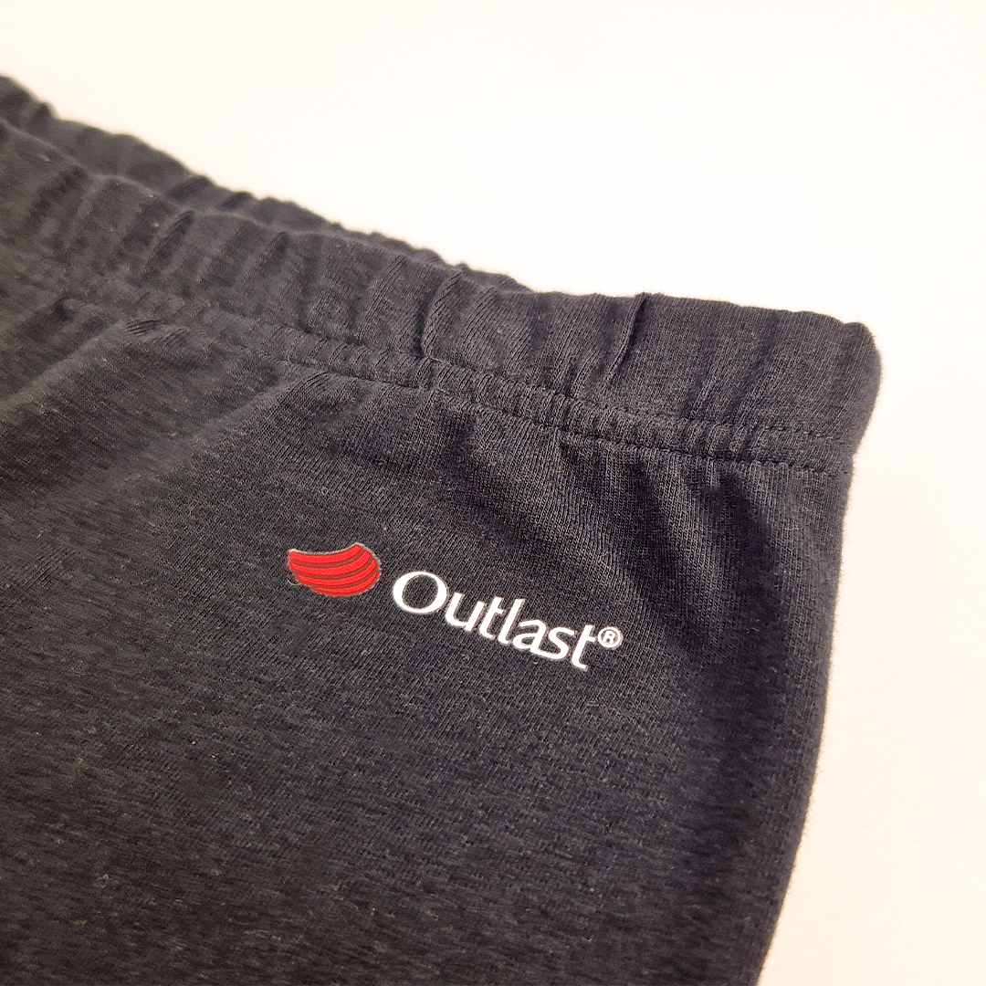 Šortky REGULAR dámské tenké Outlast® - černá S