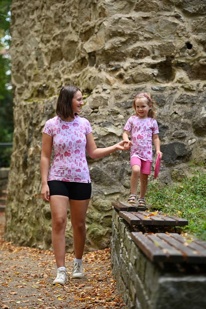 Šortky REGULAR dámské tenké Outlast® - černá S