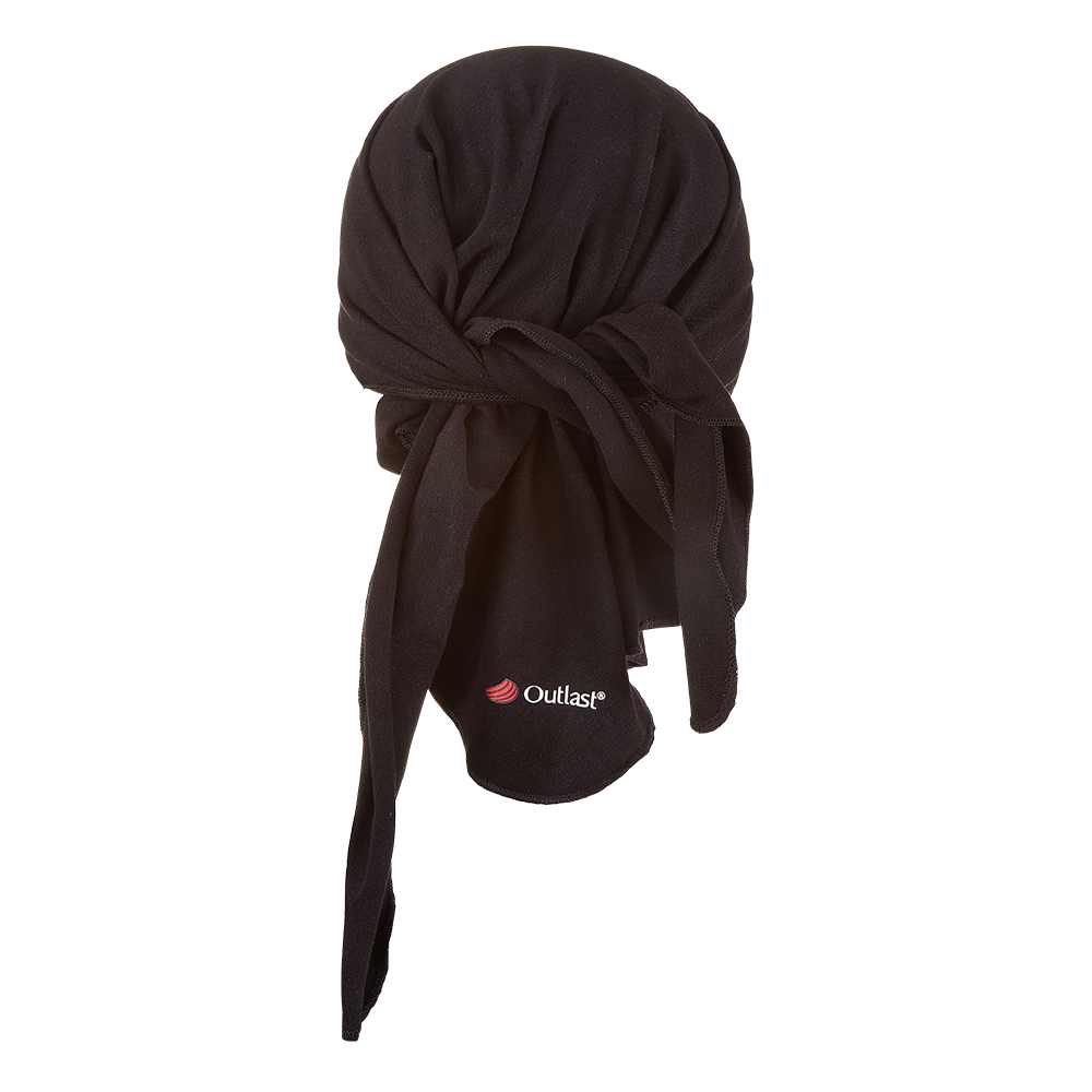 Šátek trojcípý tenký Outlast® - černá