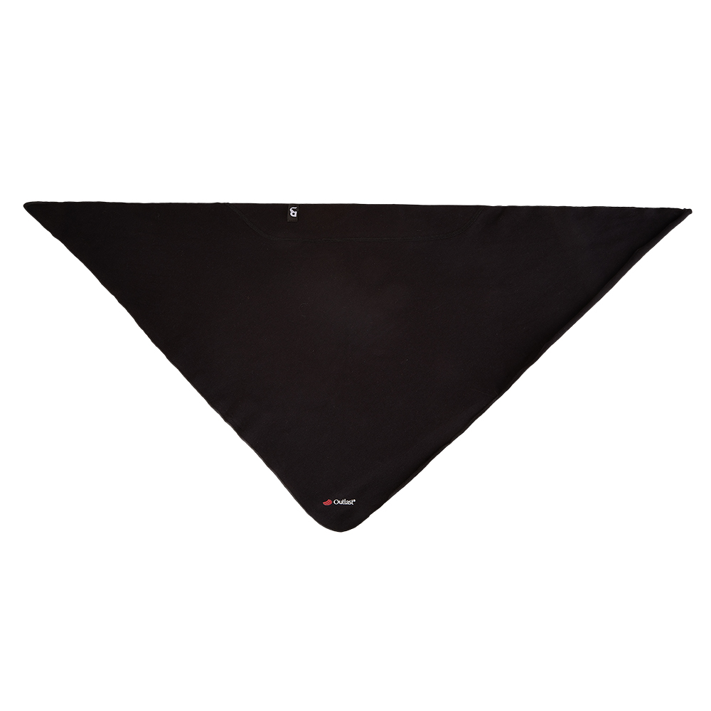 Šátek trojcípý tenký Outlast® - černá