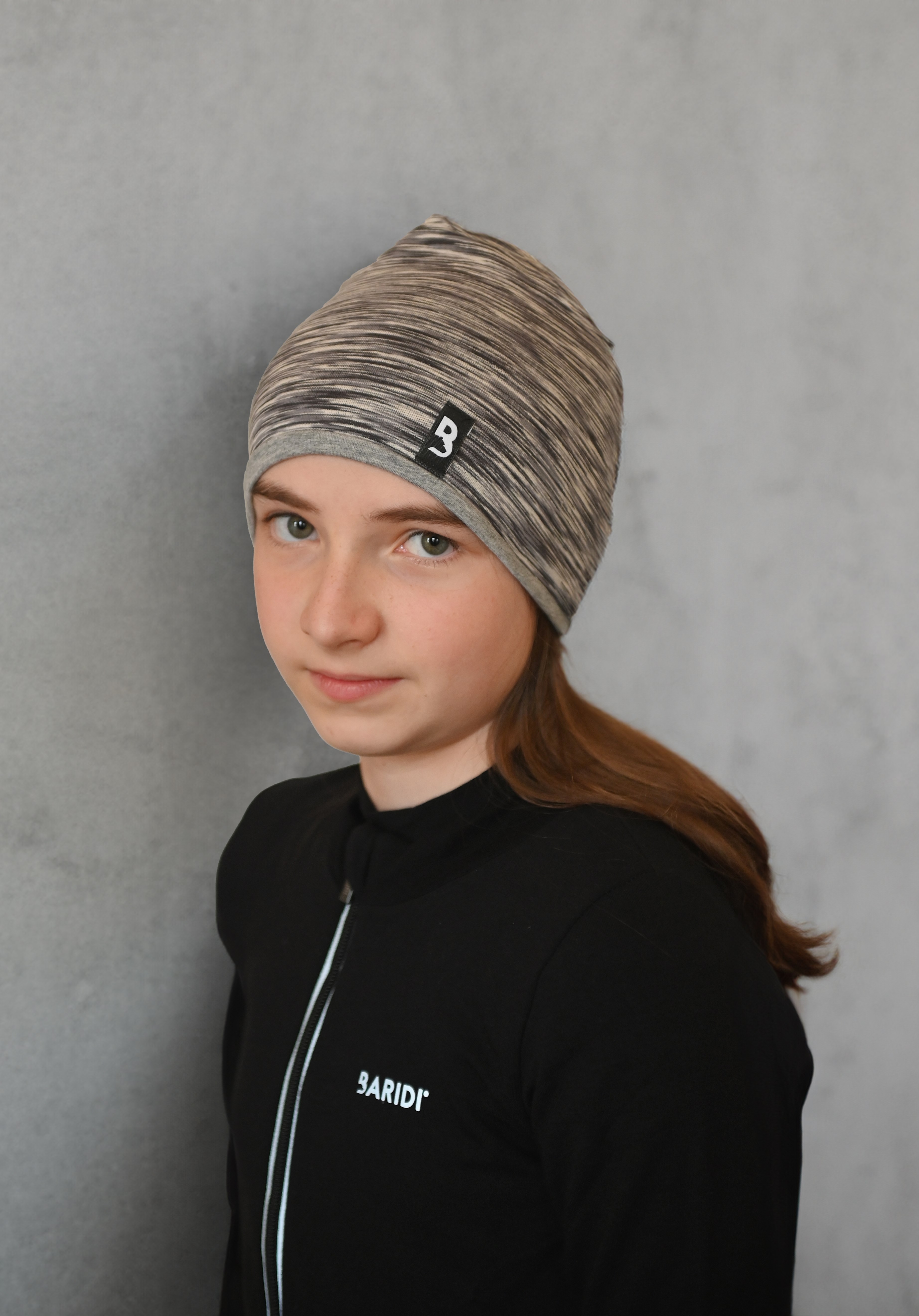 Čepice podšitá Outlast® - šedý melír/šedý melír 6 | 54-57 cm