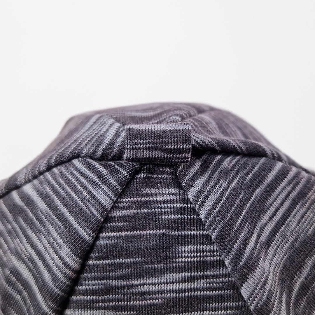 Čepice podšitá Outlast® - černý melír/černá 5 | 49-53 cm