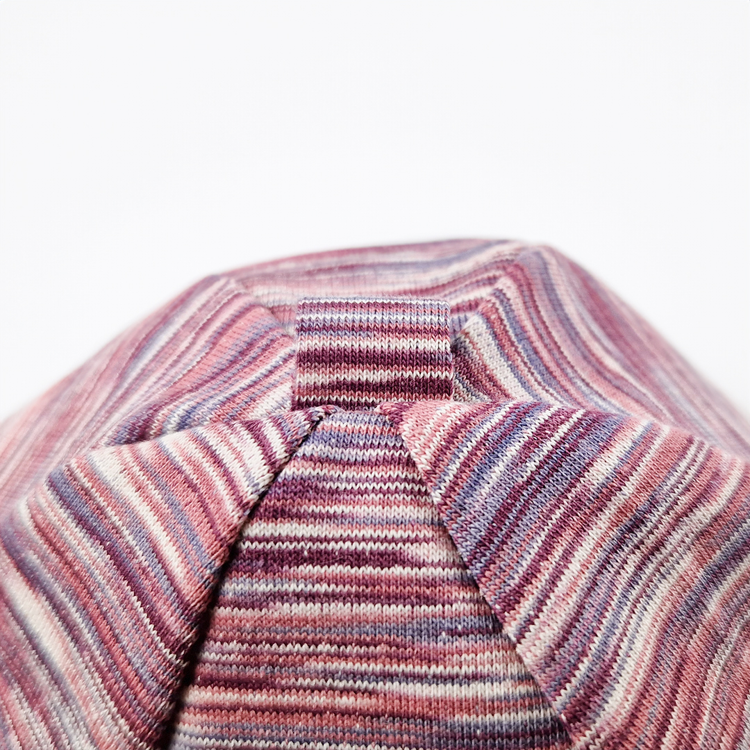 Čepice podšitá Outlast® - bordó melír/sv.pudrová 6 | 54-57 cm