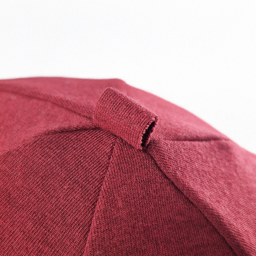 Čepice smyk BARIDI Outlast® - bordó 5 | 49-53 cm