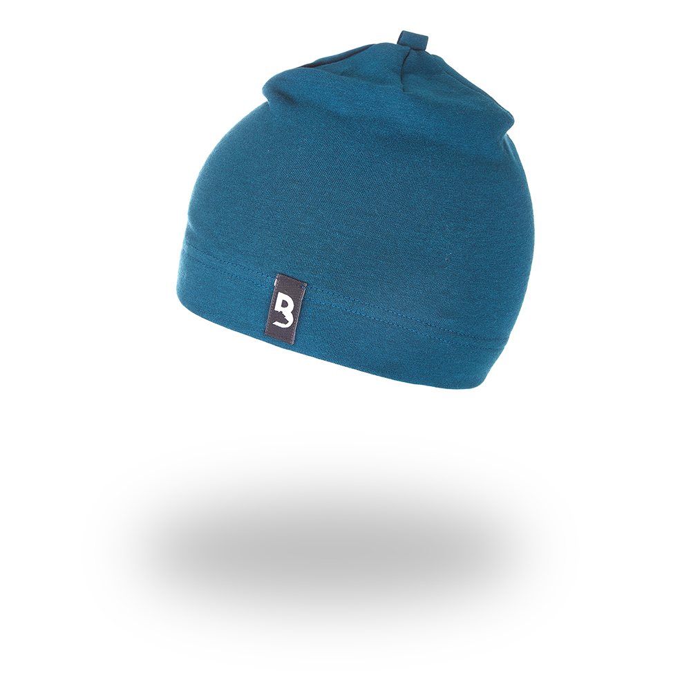 Čepice smyk BARIDI Outlast® - tm.smaragd 5 | 49-53 cm