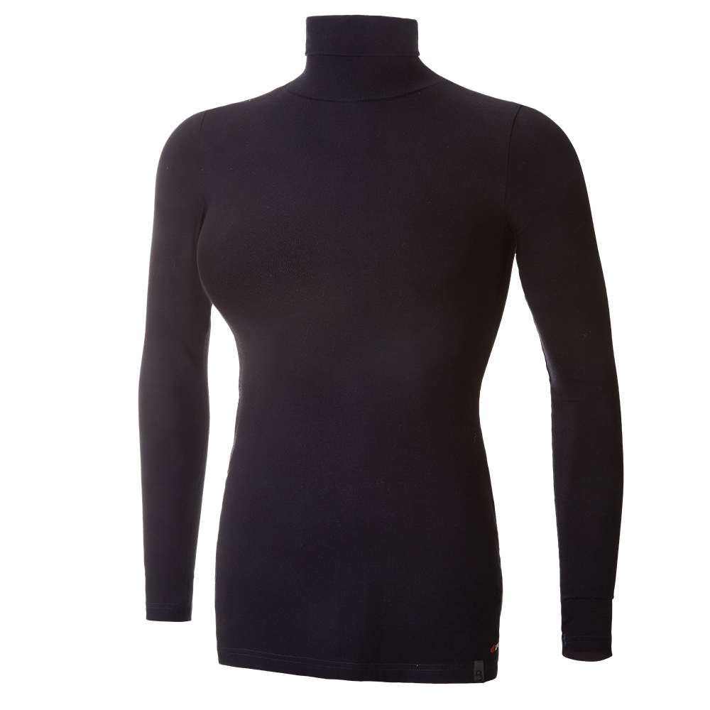 Tričko dámské rolák DR tenké Outlast® - černá S