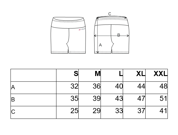 Šortky HIGH dámské tenké Outlast® - pearl L