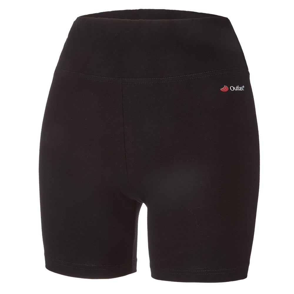 Šortky HIGH dámské tenké Outlast® - černá S